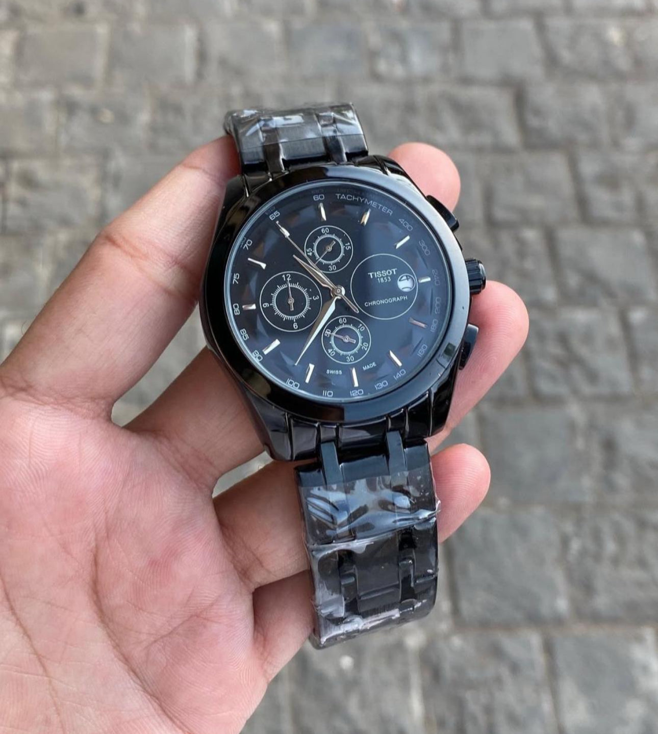 TISSO METAL FULL BLACK REGULAR WATCH