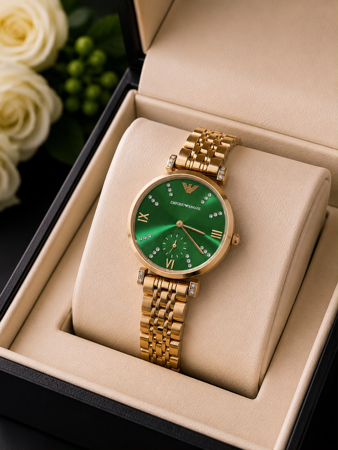 ARMAN GIRLS SMALL DIAL CLASSIC WOMENS WATCH ( Design 23 )