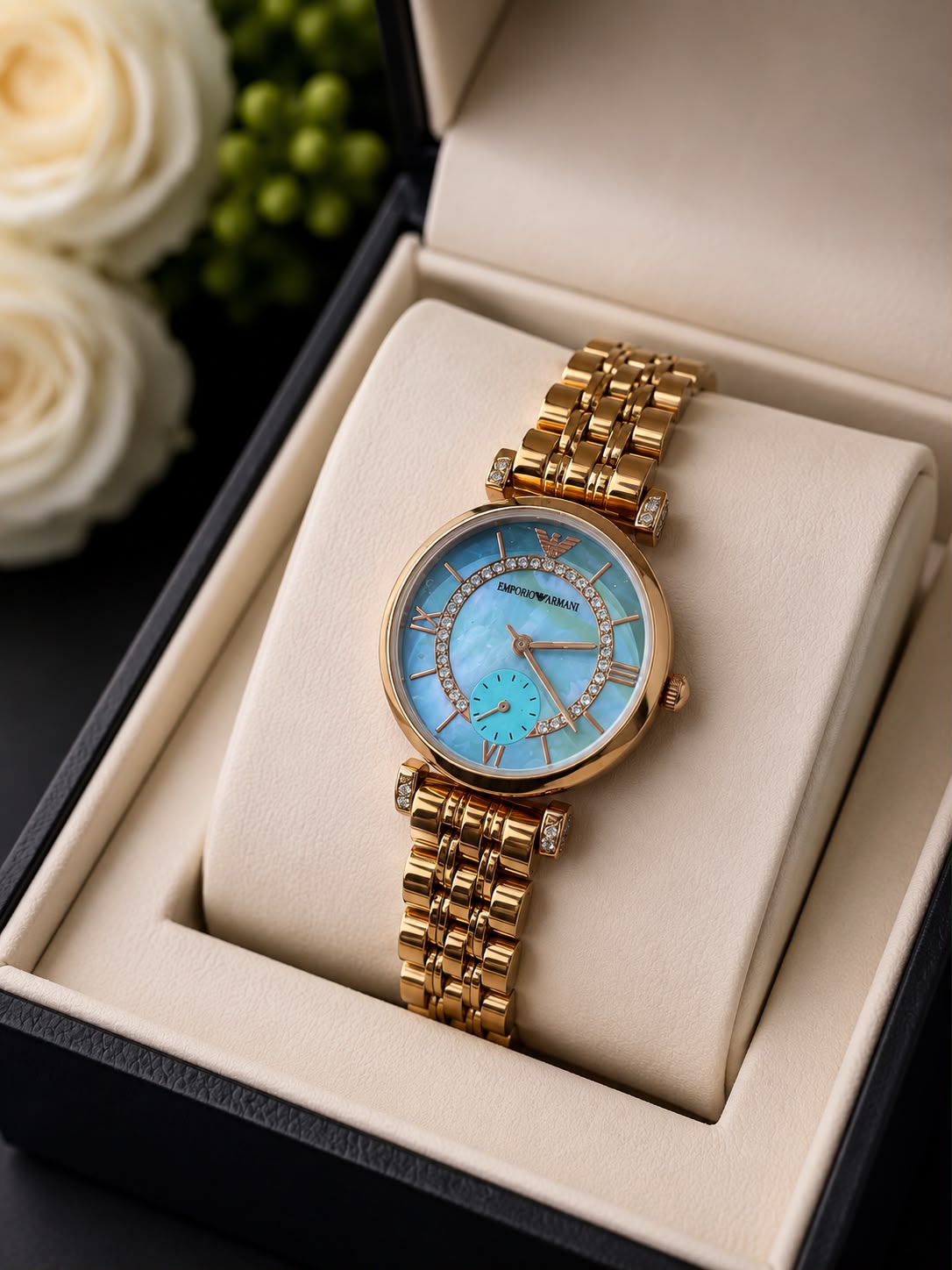 ARMAN GIRLS SMALL DIAL CLASSIC WOMENS WATCH ( Design 37 )