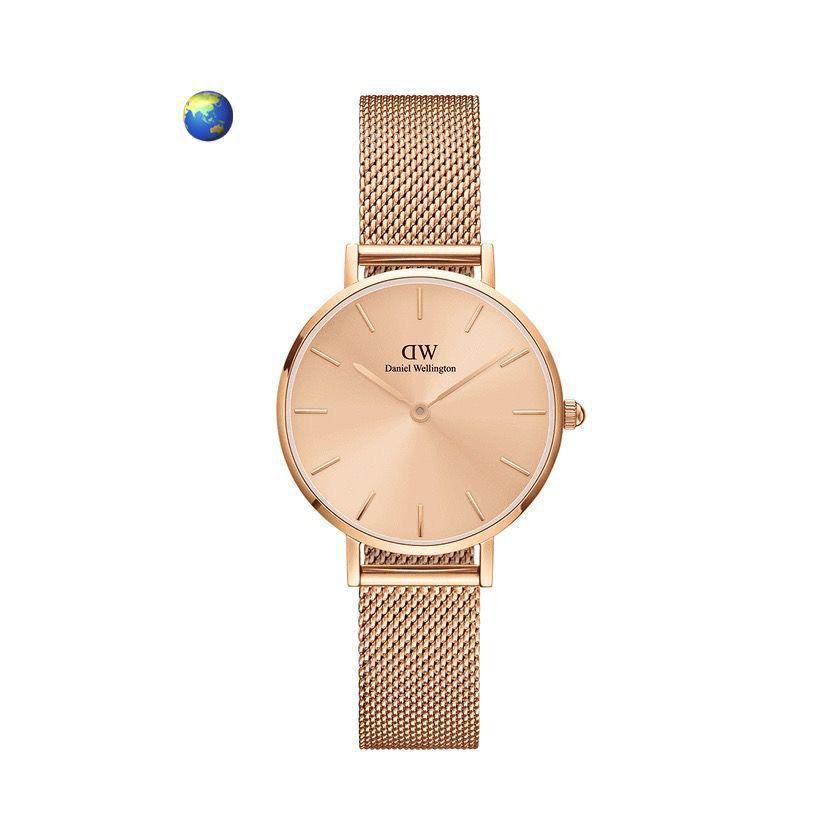 D-W Design 3 Full Rose Gold Womens watch