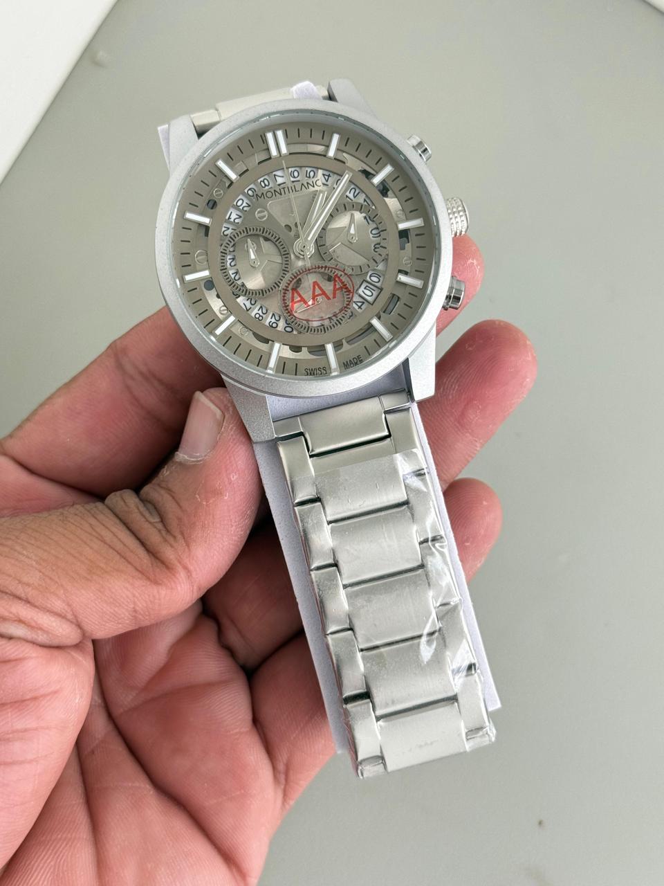 MON BLANK REGULAR Metal WATCH