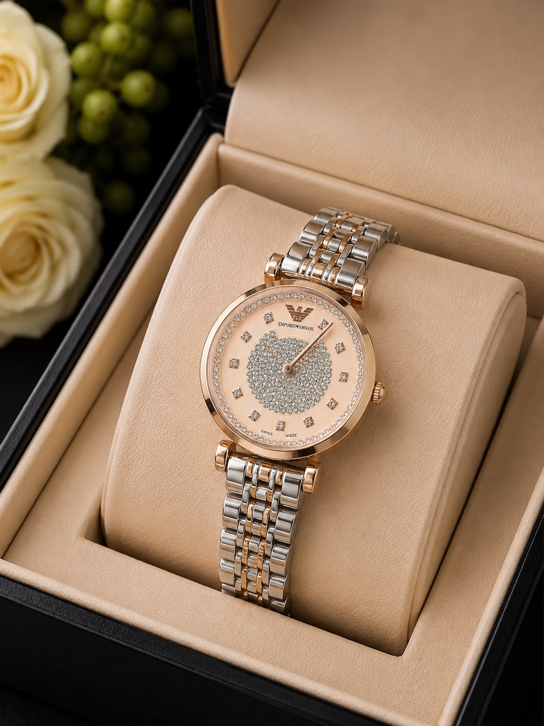 ARMAN GIRLS SMALL DIAL CLASSIC WOMENS WATCH ( Design 30 )