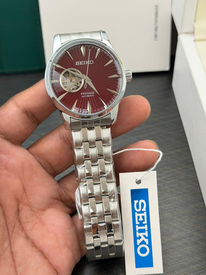 Se-Ko Automatic Presage Red Dial ✅