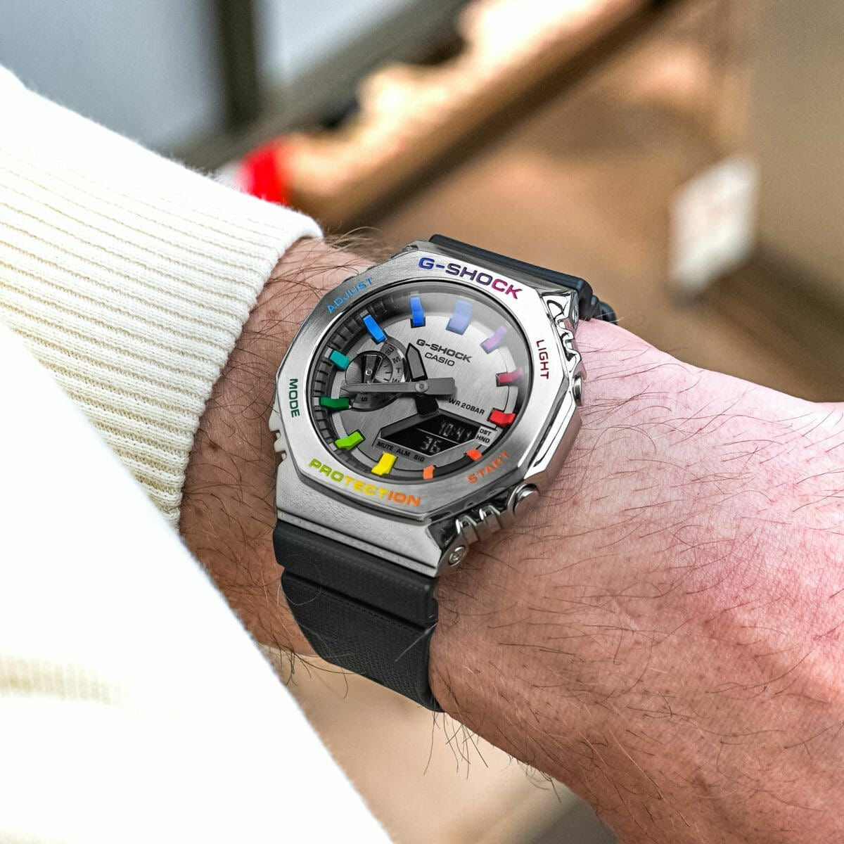 GM RAINBOW ANALOG DIGITAL SPORTS WATCH