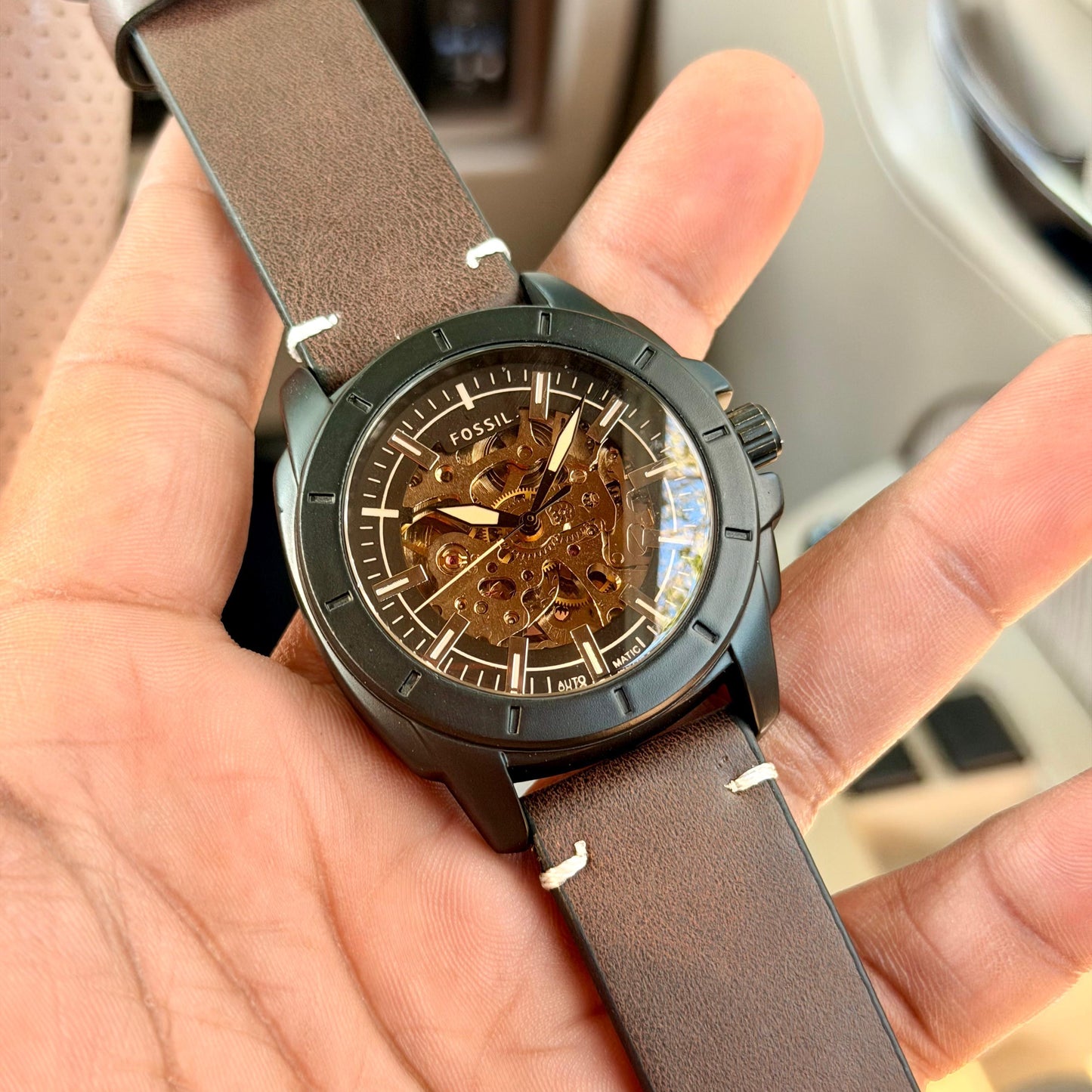 FOS AUTOMATIC LEATHER BELT MACHINERY DIAL