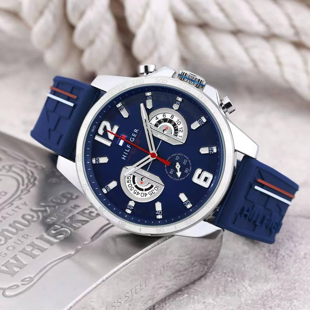 TOM-Y silicon blue Regular Quartz Watch