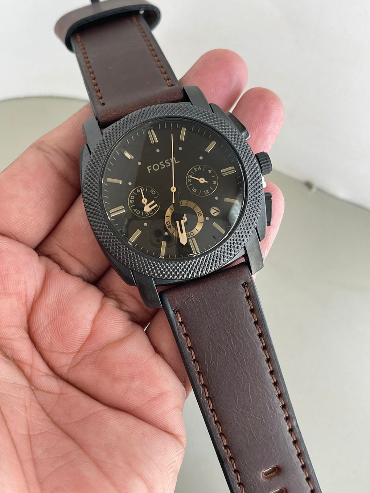 SB PREMIUM FOS LEATHER CHRONOGRAPH WATCH