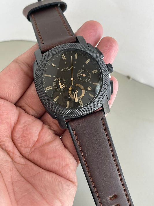 SB PREMIUM FOS LEATHER CHRONOGRAPH WATCH