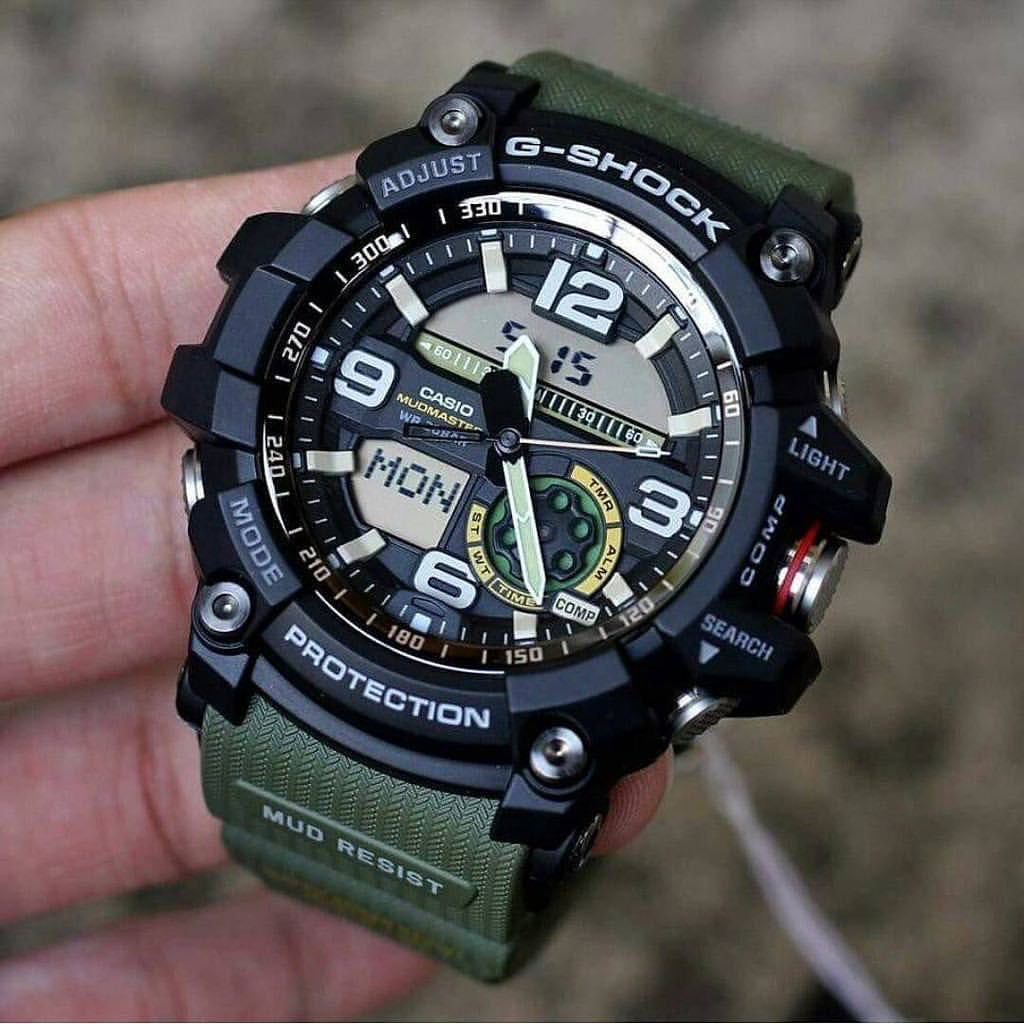 MUDMA-STER GREEN SPORTS WATCH