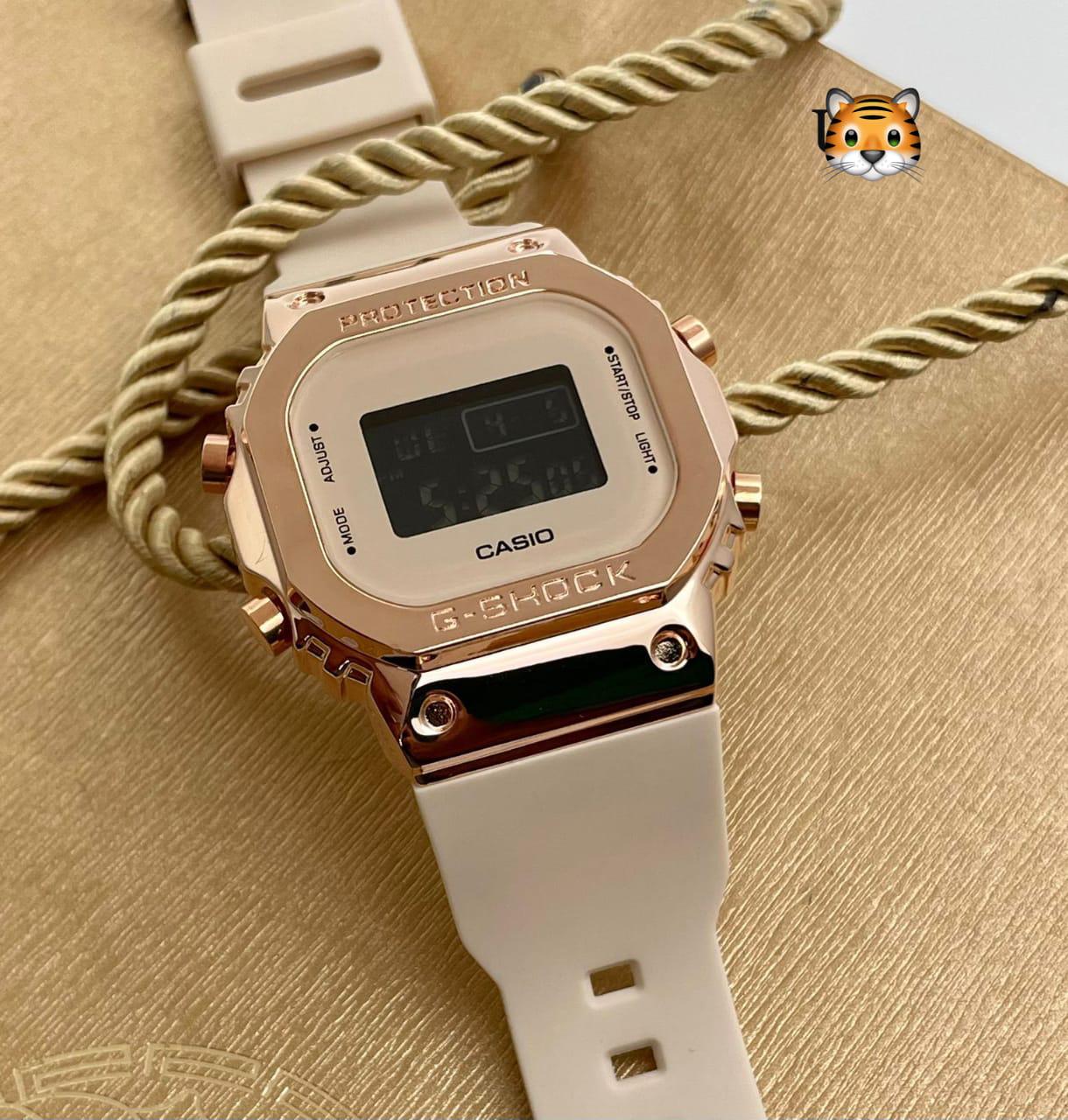 FIBER PINK DIAL DIGITAL WATCH