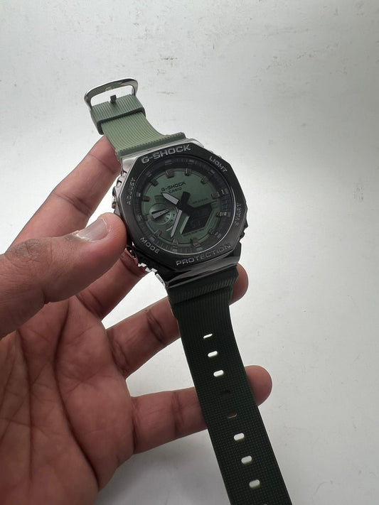 GM GREEN ANALOG DIGITAL WATCH