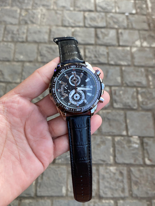 Edifce Leather Full Black
