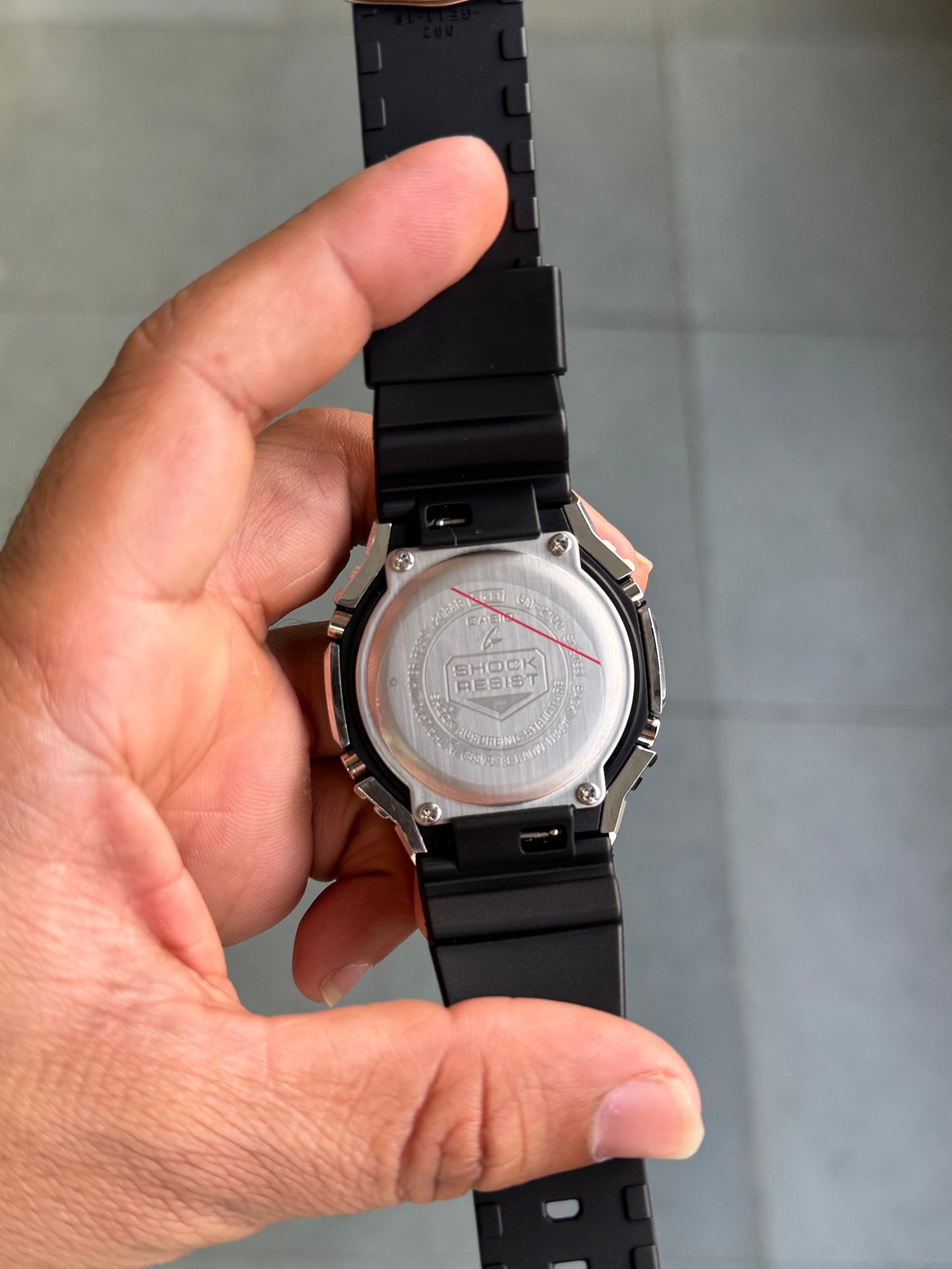 GM GREEN ANALOG DIGITAL WATCH