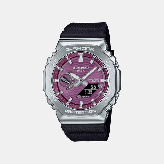 GBM2100 BURGUNDY COLOUR ANALOG + DIGITAL WORKING