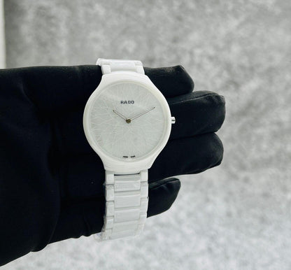RAADOO Watch White Colour Pure Cermaic Material