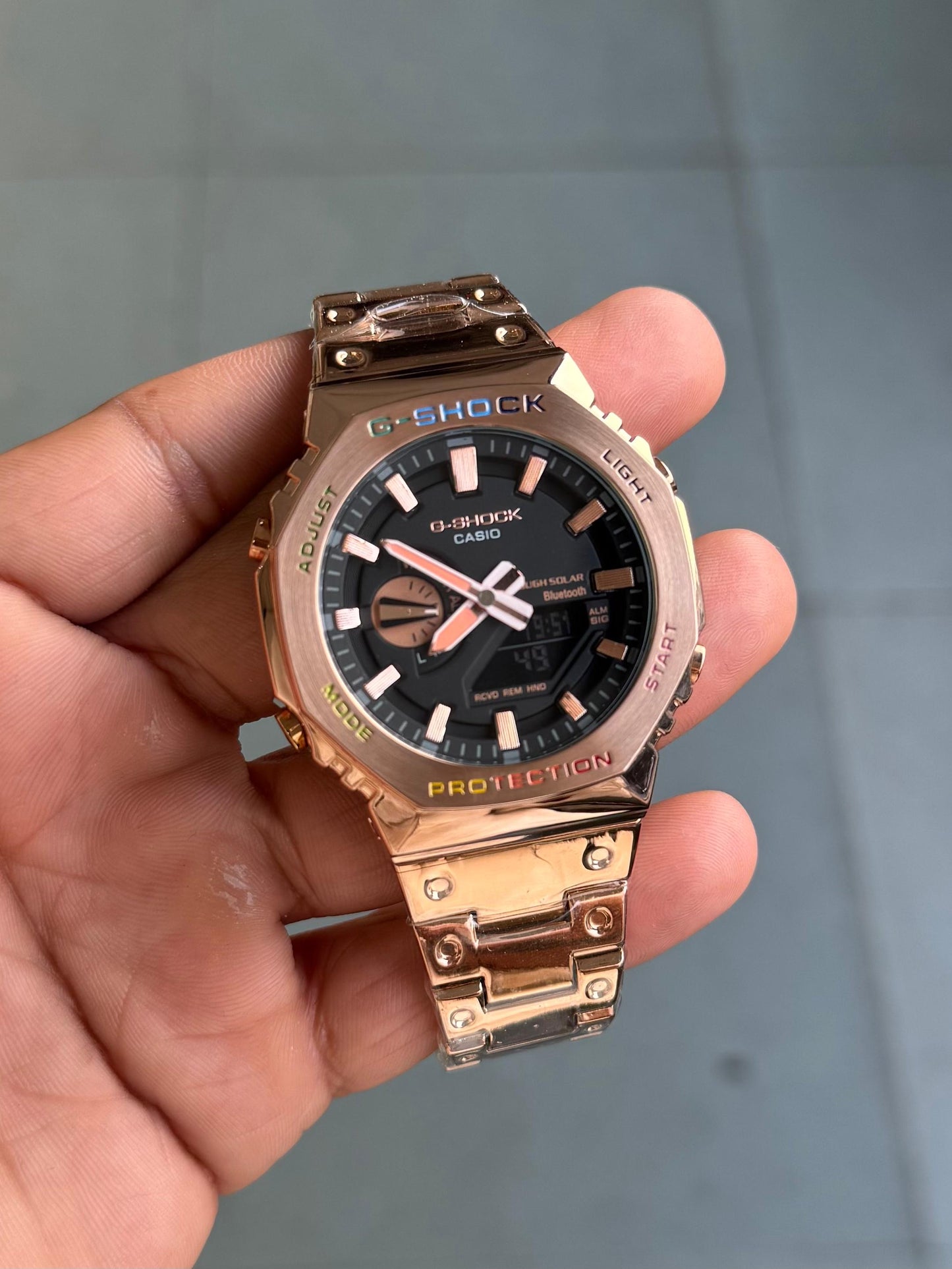 GM CHAIN ROSE GOLD JAPNESE HEAVY QUALITY
