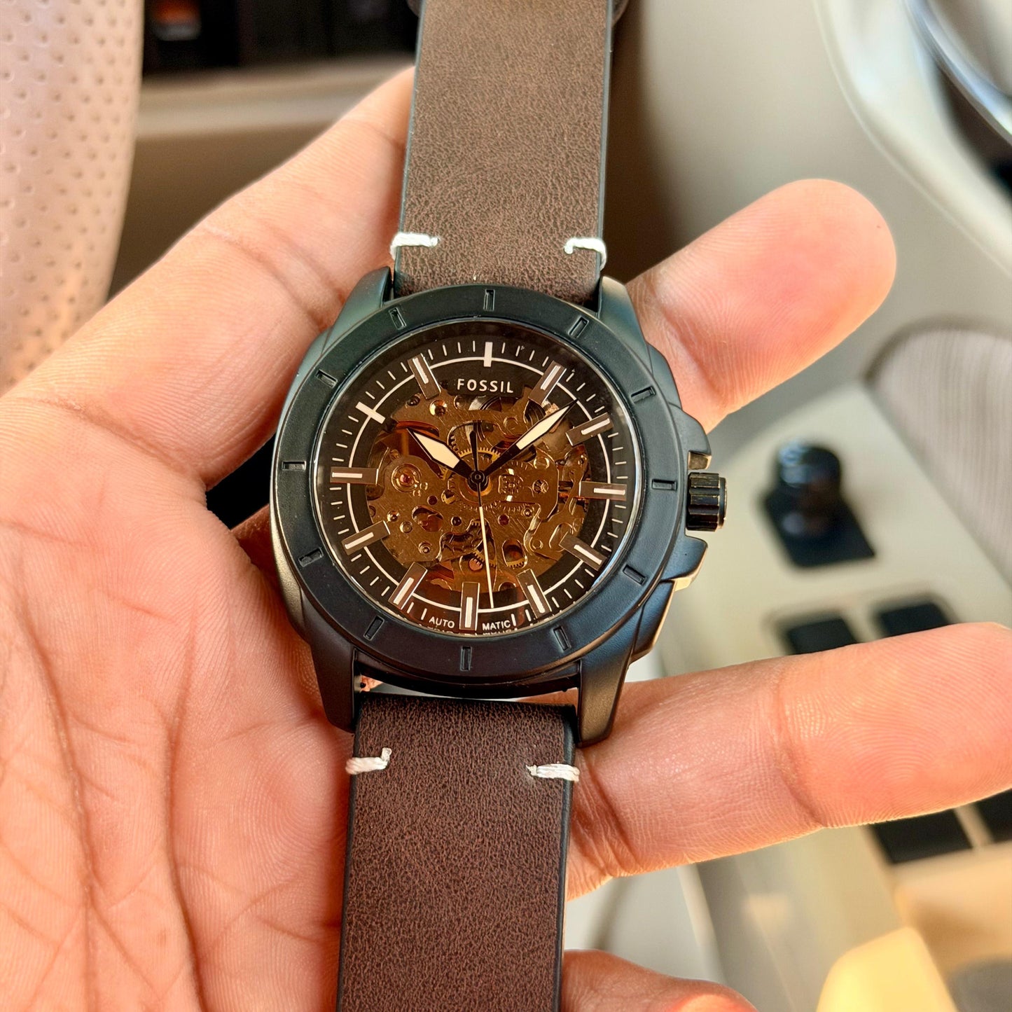 FOS AUTOMATIC LEATHER BELT MACHINERY DIAL