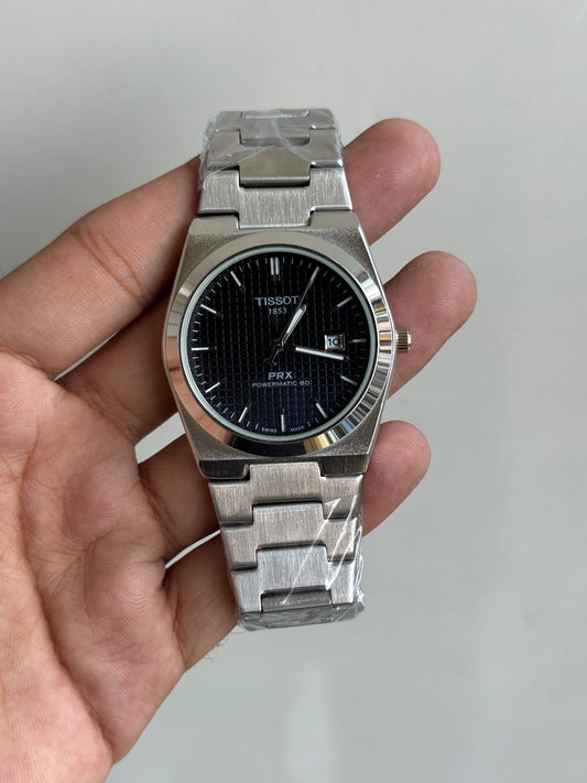Tisso Pr-X Silver Black ( Powermatic)