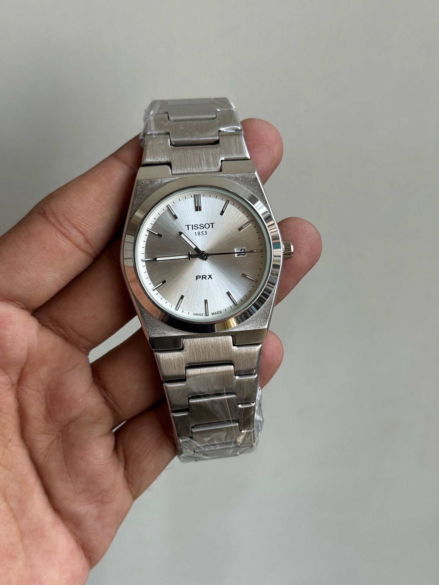 Tisso Pr-X Silver White ( Plain )