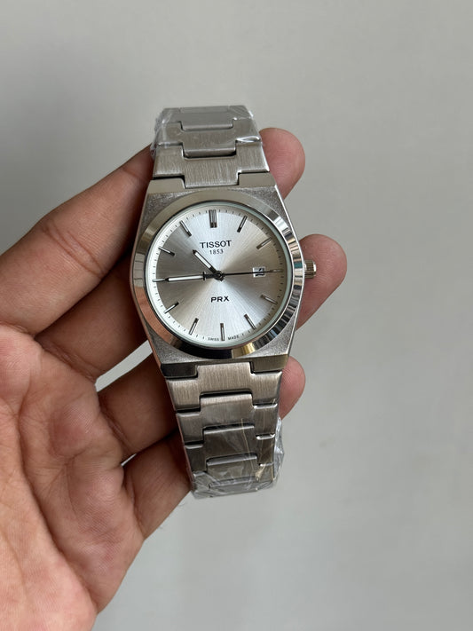 Tisso Pr-X Silver White ( Plain )