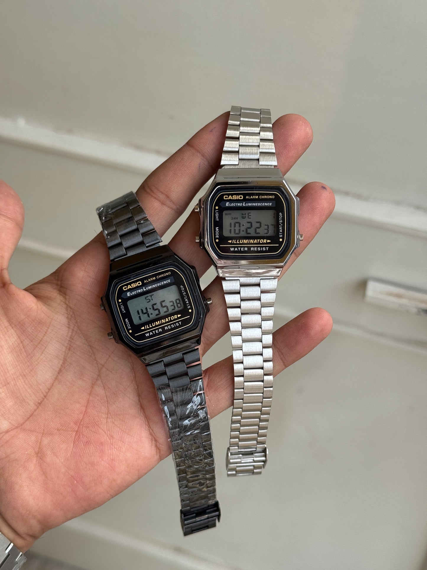 COMBO OF BLACK AND SILVER