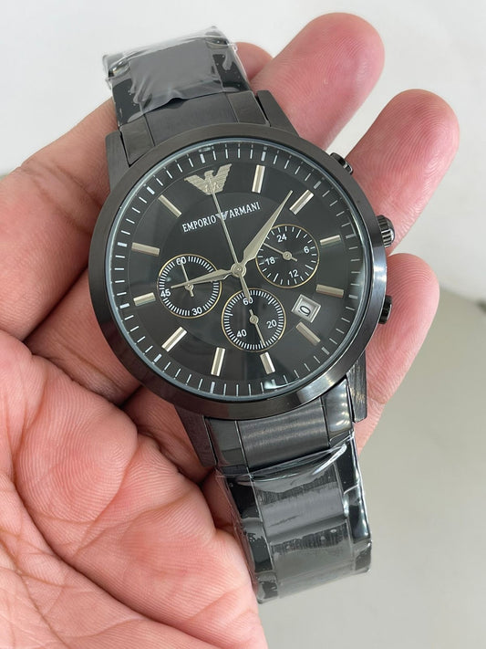 SB PREMIUM ARMAN REGULAR FULL BLACK CHRONOGRAPH WATCH