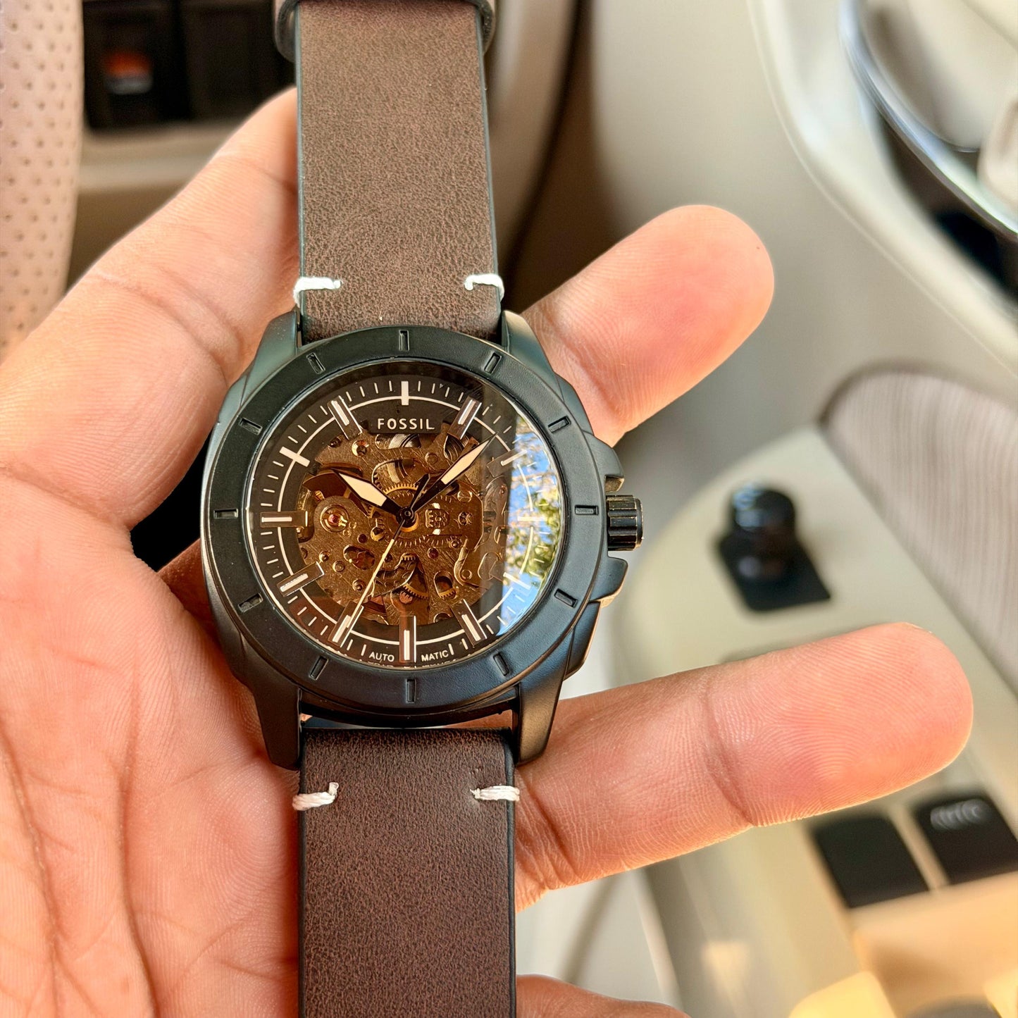 FOS AUTOMATIC LEATHER BELT MACHINERY DIAL