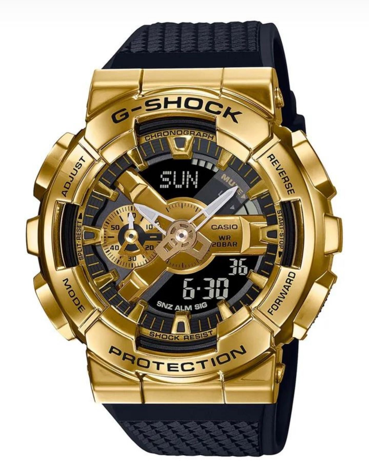 G Shok Broad Dial ( Gold )