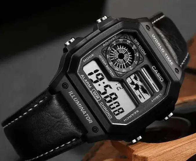 SB PREMIUM ILUMINATOR REGULAR FULL BLACK DIGITAL WATCH