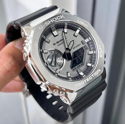 SB Premium GM SILVER Dial – Metal Bezel Edition