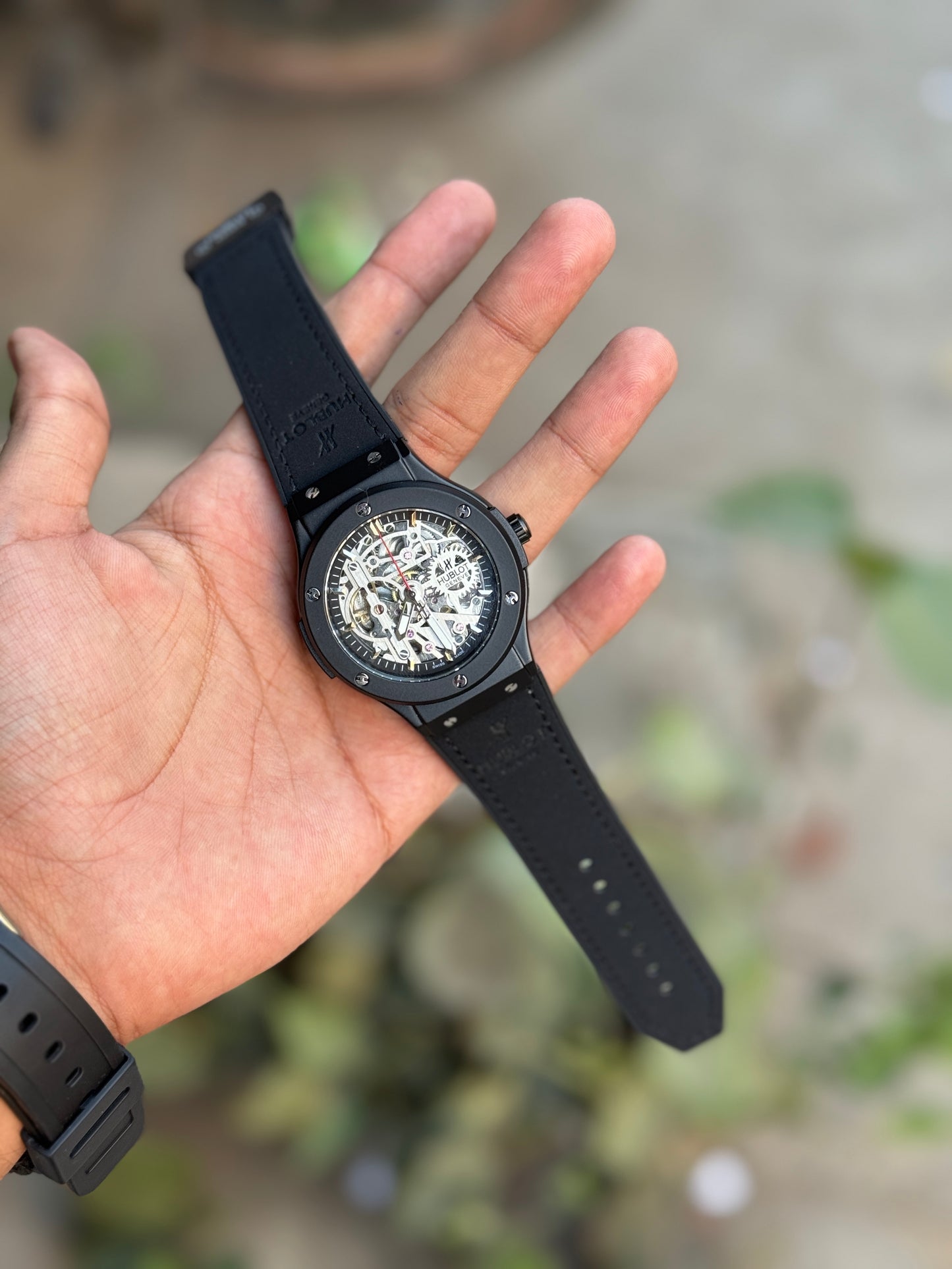 HUBLO AUTOMATIC FULL BLACK