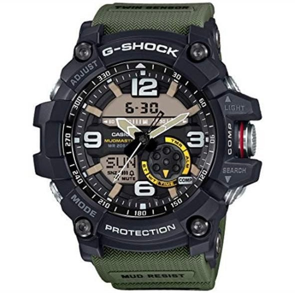 MUDMA-STER GREEN SPORTS WATCH