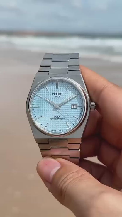 Tisso Pr-X Powermetic Japnese Quality Automatic Watch ( Tiffany )