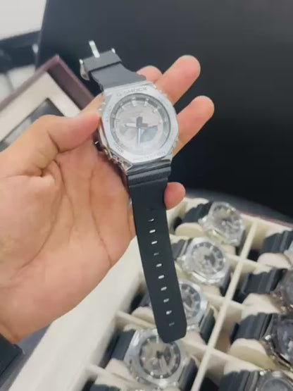 SB Premium GM SILVER Dial – Metal Bezel Edition