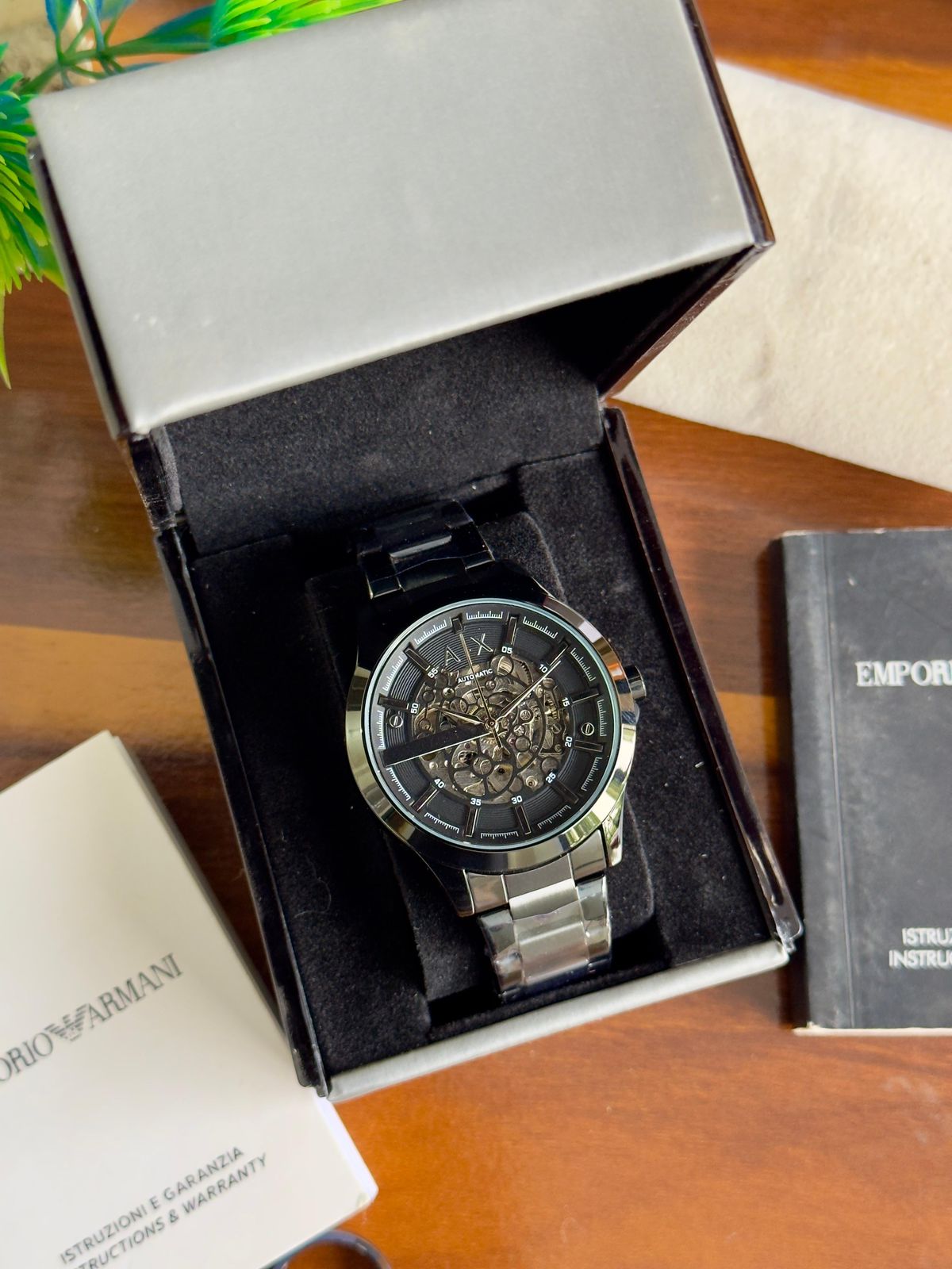 A-X Automatic Chain Full Black