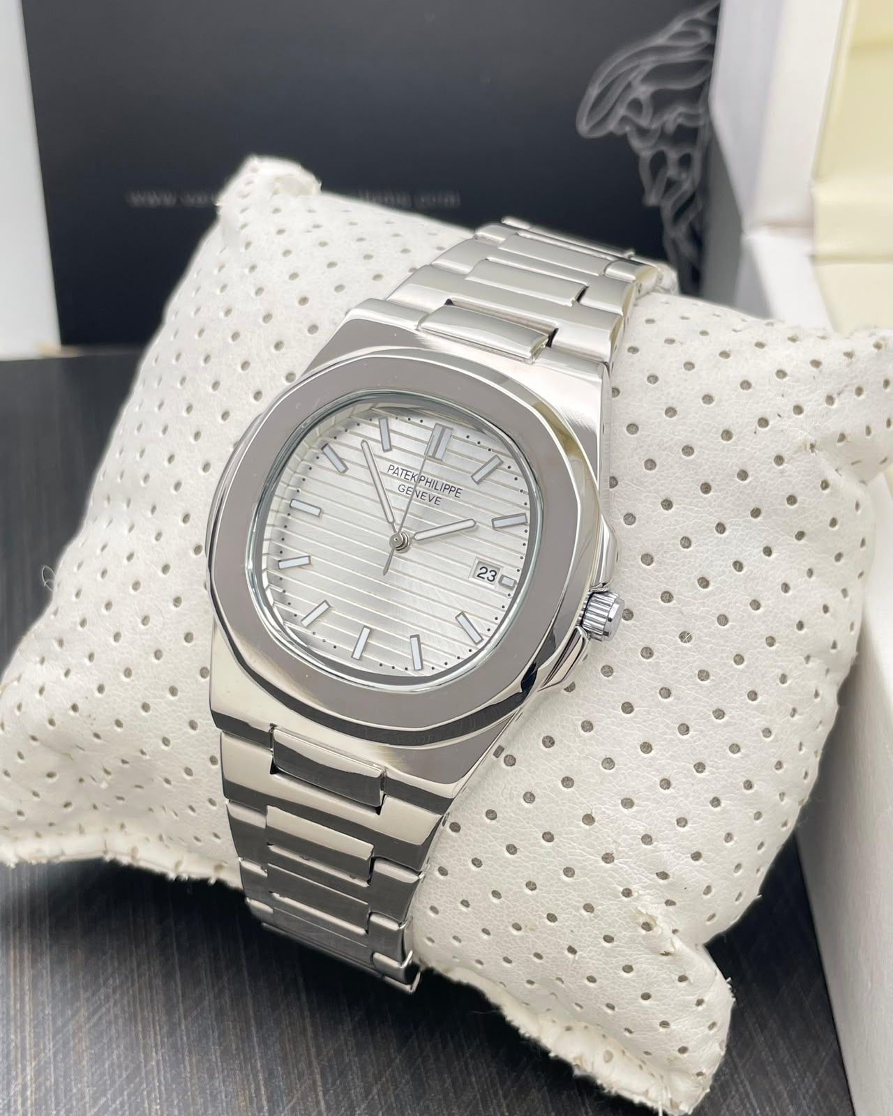 PP REGULAR QUARTZ  WATCH SILVER WHITE DIAL