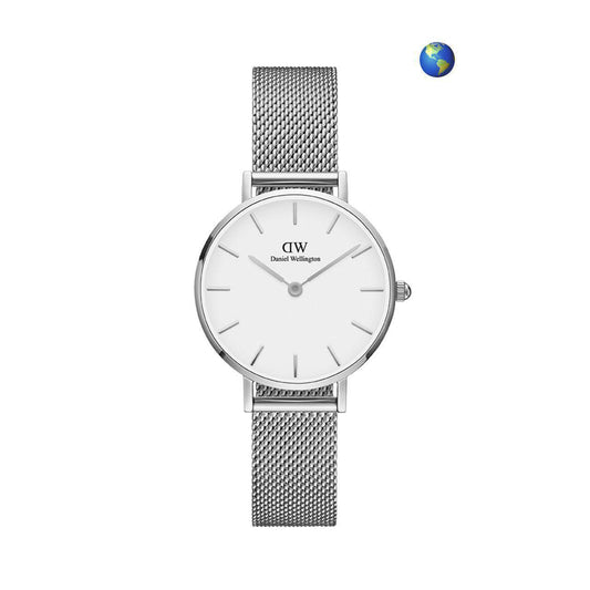 D-W Design 3 Silver White Womens watch