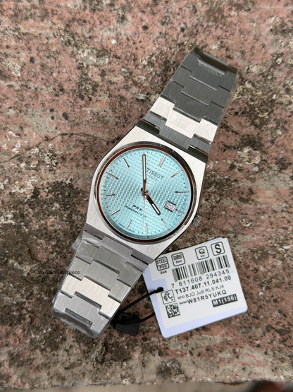 Tisso Pr-X Powermetic Japnese Quality Automatic Watch ( Tiffany )