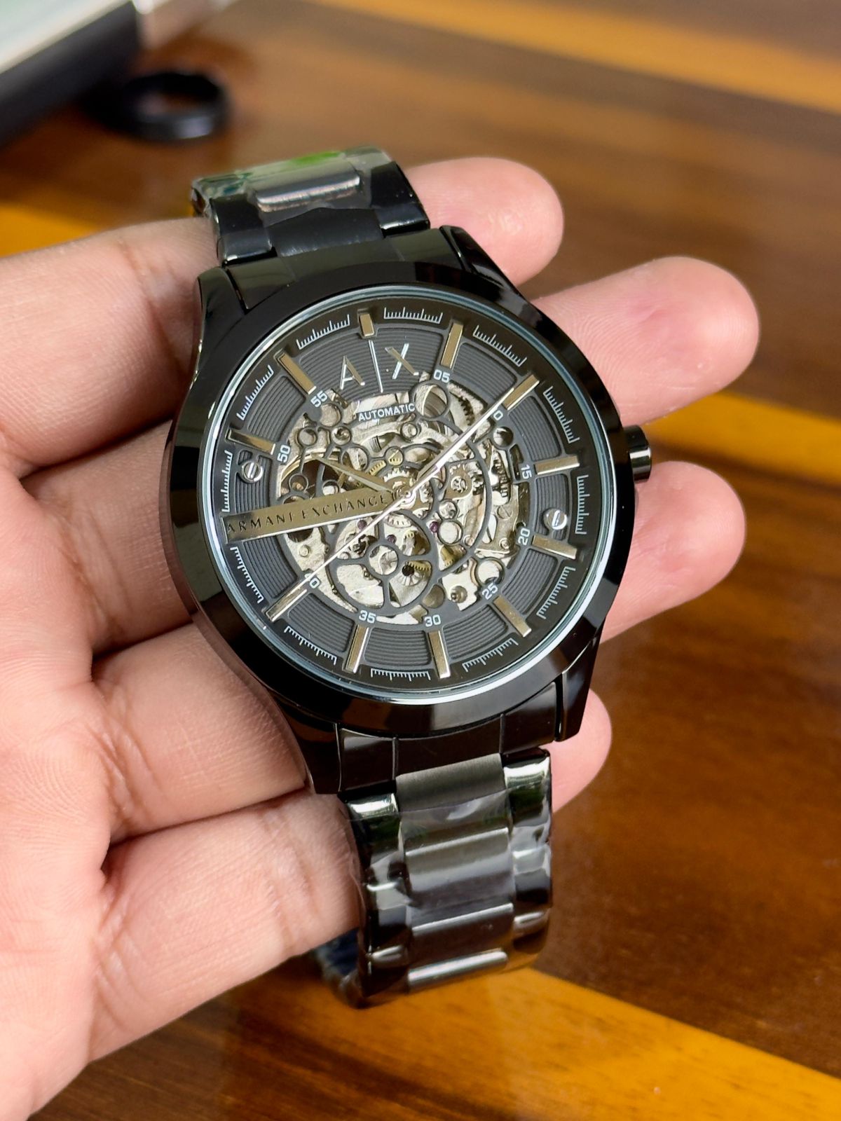 A-X Automatic Chain Full Black
