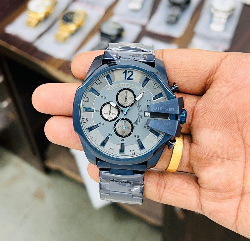 DIESAL 10 BAR JAPNESE QUALITY HEAVY  FULL BLUE WATCH