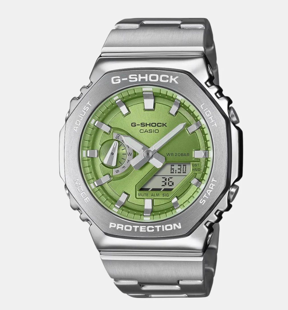 Gm chain green dial
( Analog + Digital Working )