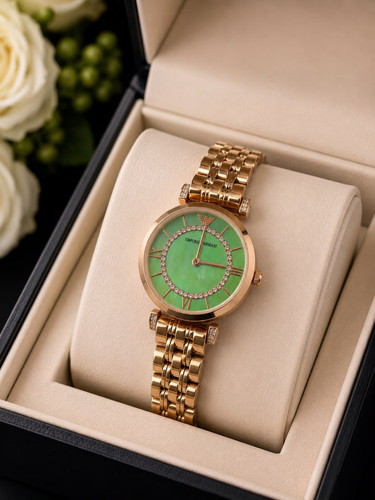ARMAN GIRLS SMALL DIAL CLASSIC WOMENS WATCH ( Design 33 )