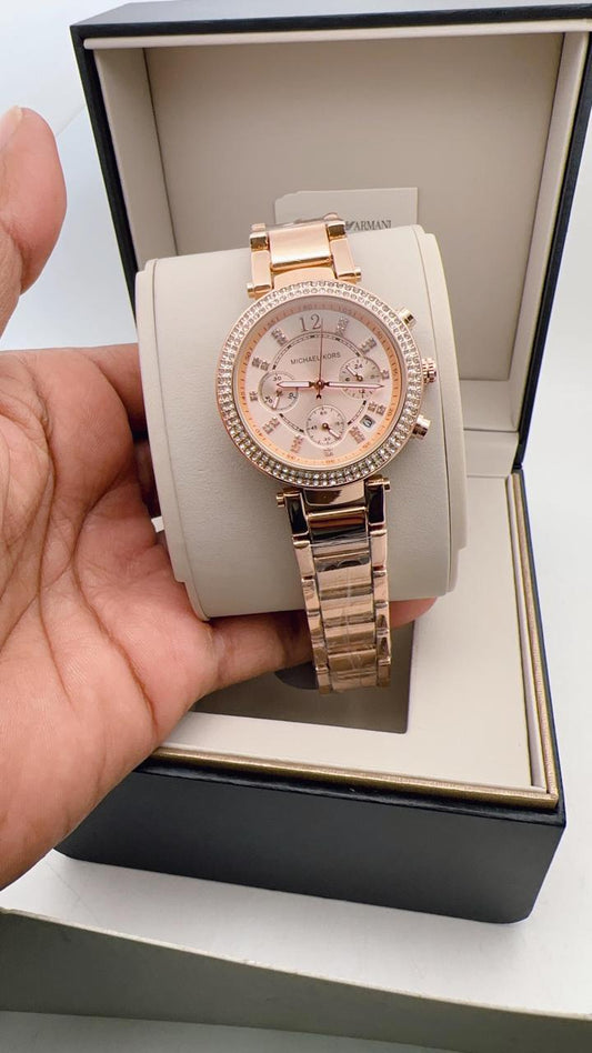 MK GIRLS REGULAR  FULL ROSE GOLD WOMENS WATCH
