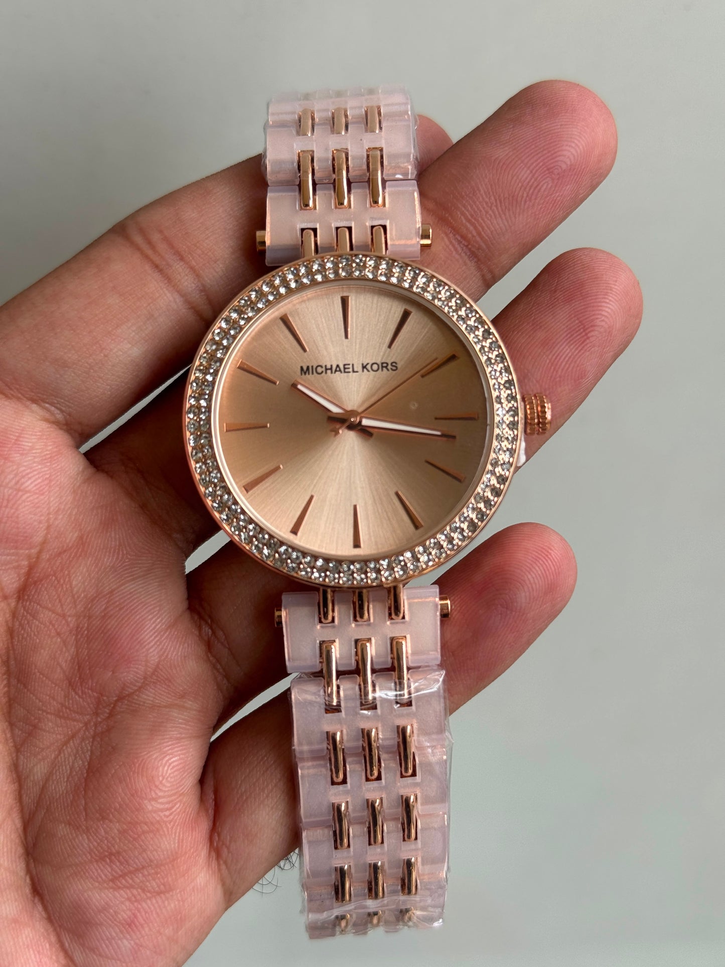 MK GIRLS NEW DESIGN PINK COLOUR WOMENS WATCH