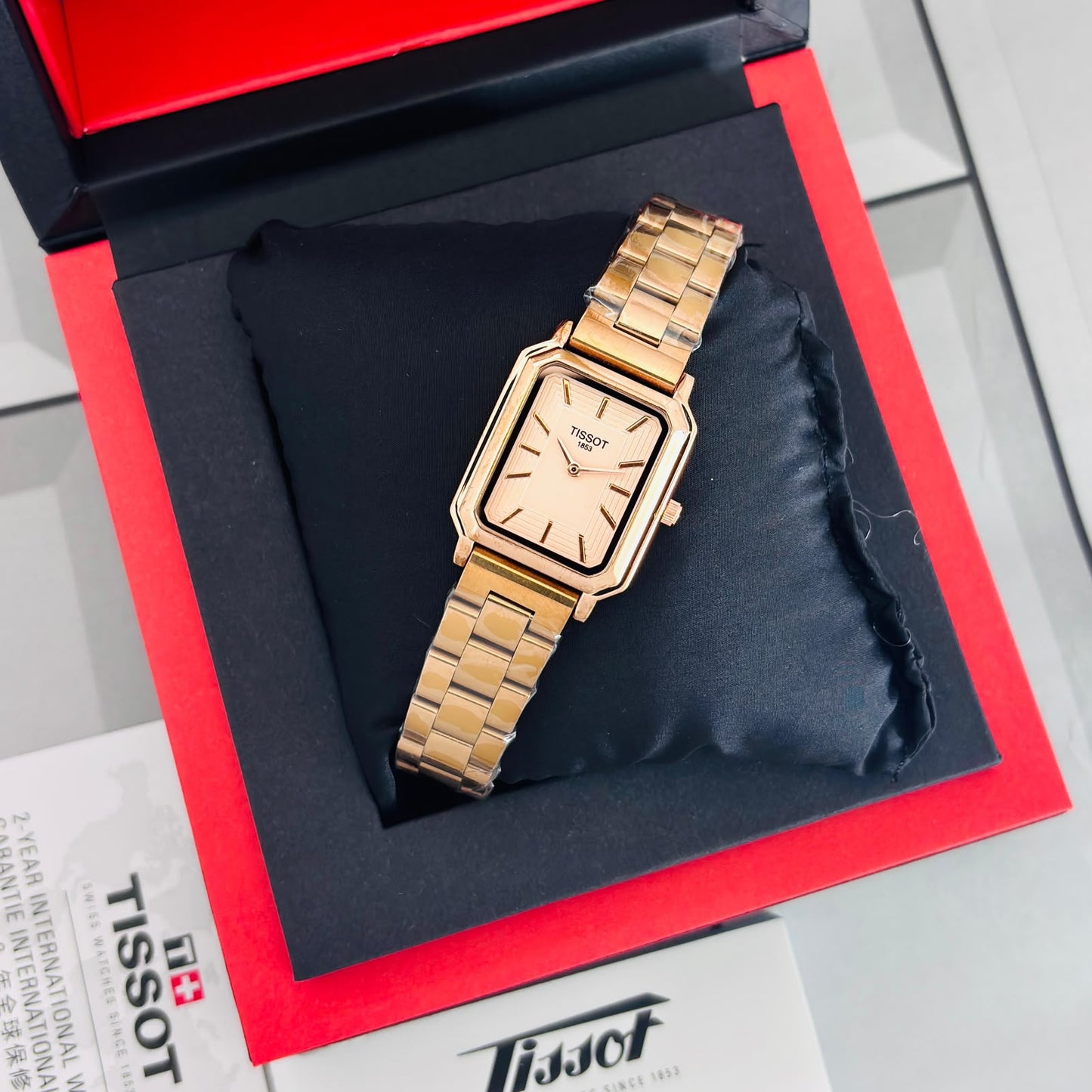 Tisso Girls Full Rose Gold Womens Watch