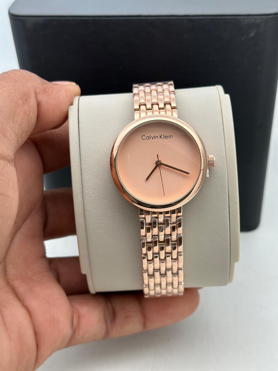 C-K GIRLS WATCH FULL ROSE GOLD COLOUR