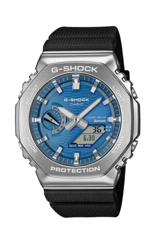 GBM BLUE NEW COLOUR ANALOG + DIGITAL WATCH