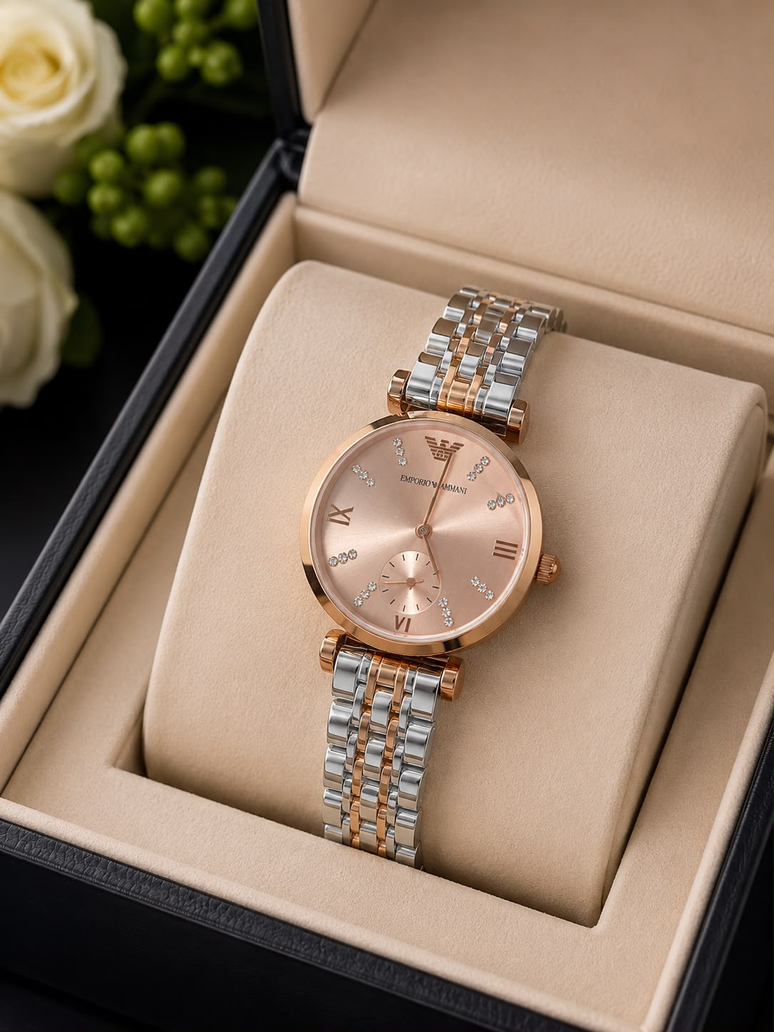 ARMAN GIRLS SMALL DIAL CLASSIC WOMENS WATCH ( Design 24 )