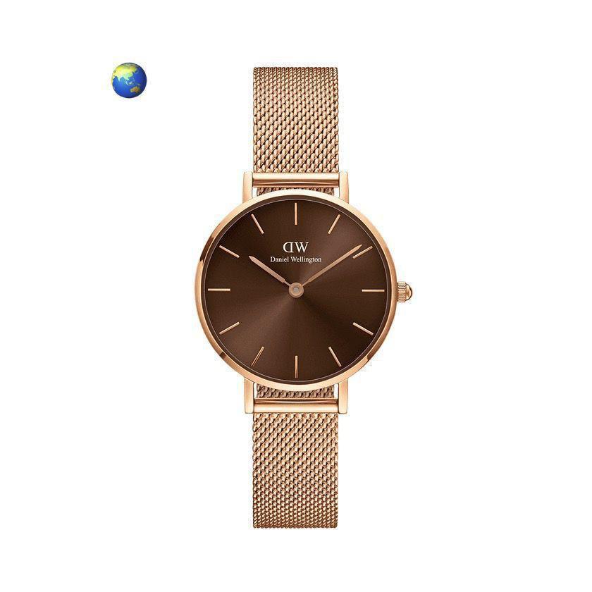 D-W Design 3 Rose Brown Womens watch