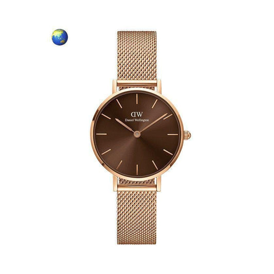 D-W Design 3 Rose Brown Womens watch